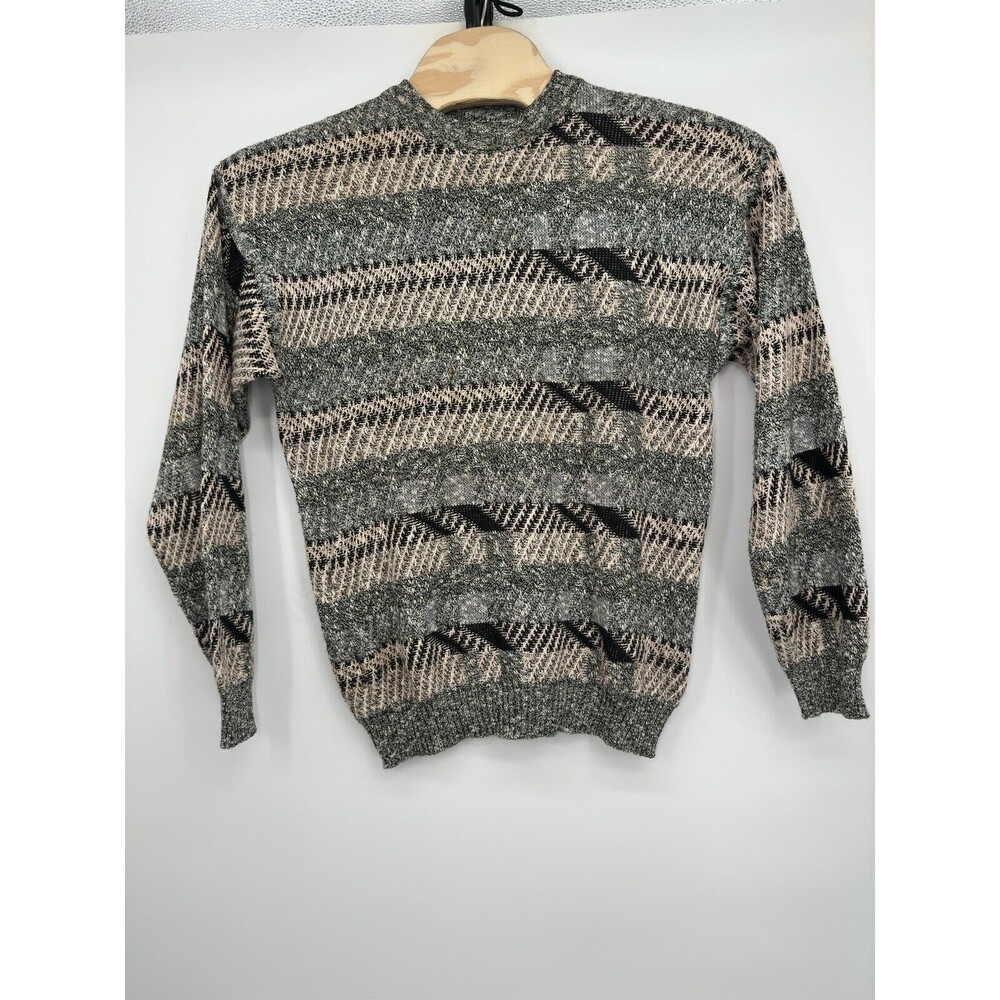 VTG Italian Sweater Co Sweater Men’s Small  Pullover Italy Acrylic Cosby  Granpa
